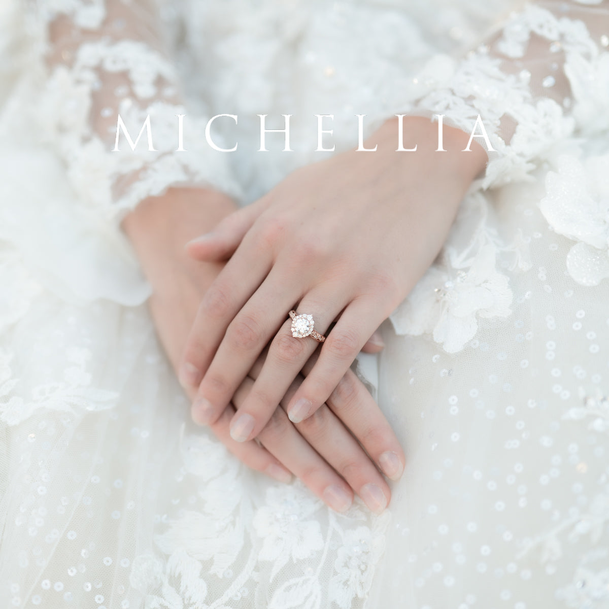 [Ophelia] Rococo Opulence Engagement Ring in Morganite