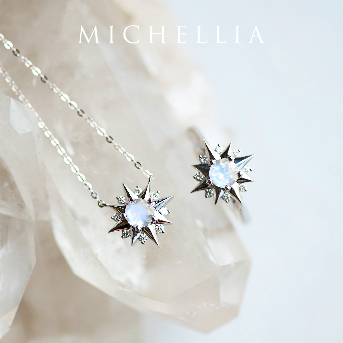 [Astra] Starlight Necklace in Australian Opal