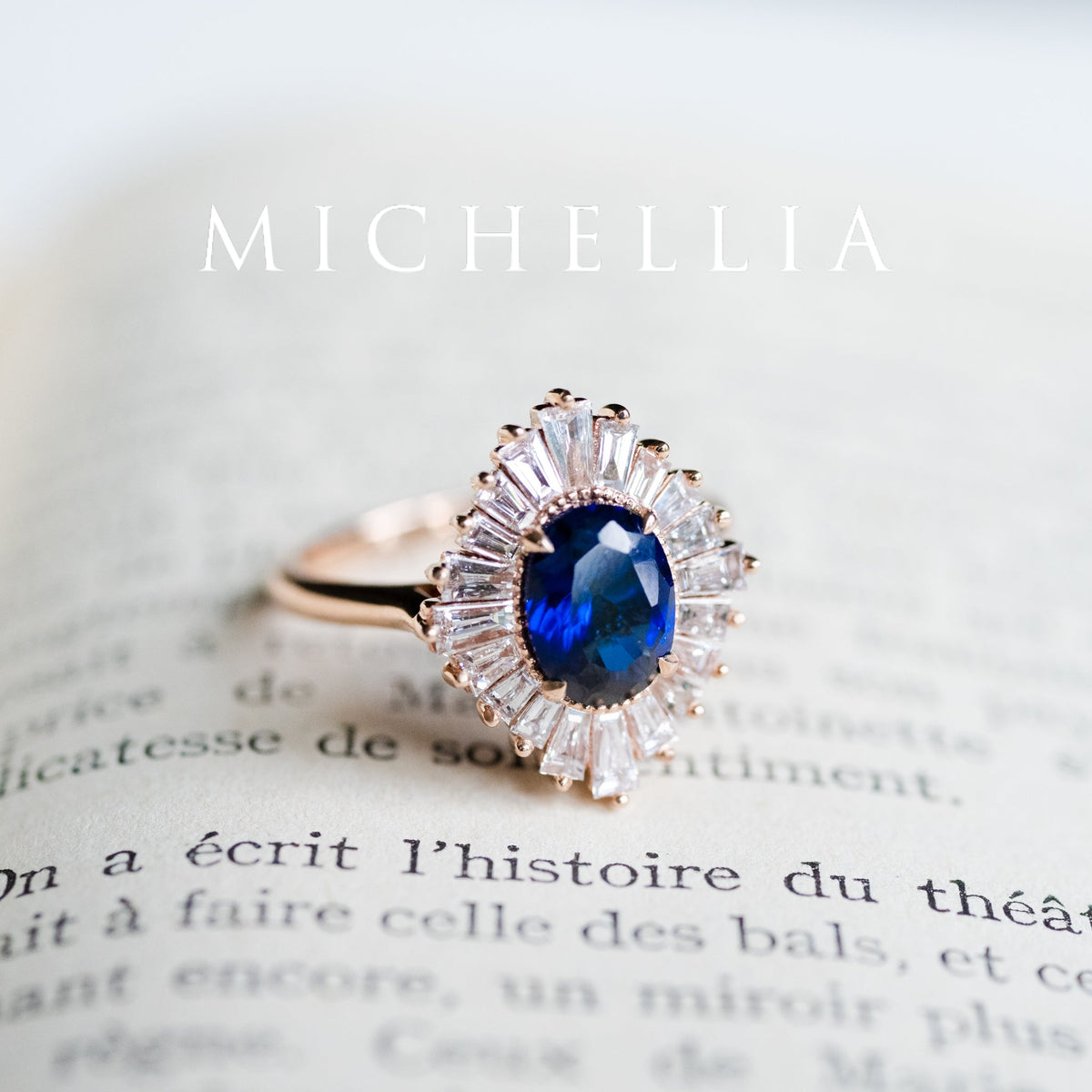 [Athena] Vintage Deco Oval Cut Goddess Ring in Lab Alexandrite
