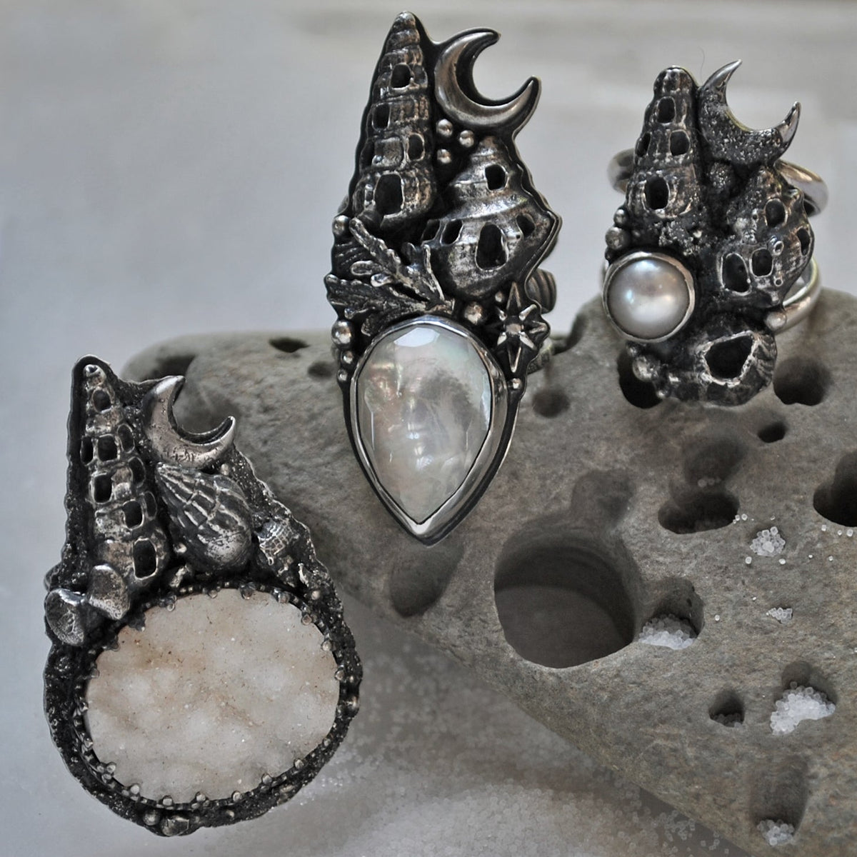 Size 6, Sea Castles, Pearl