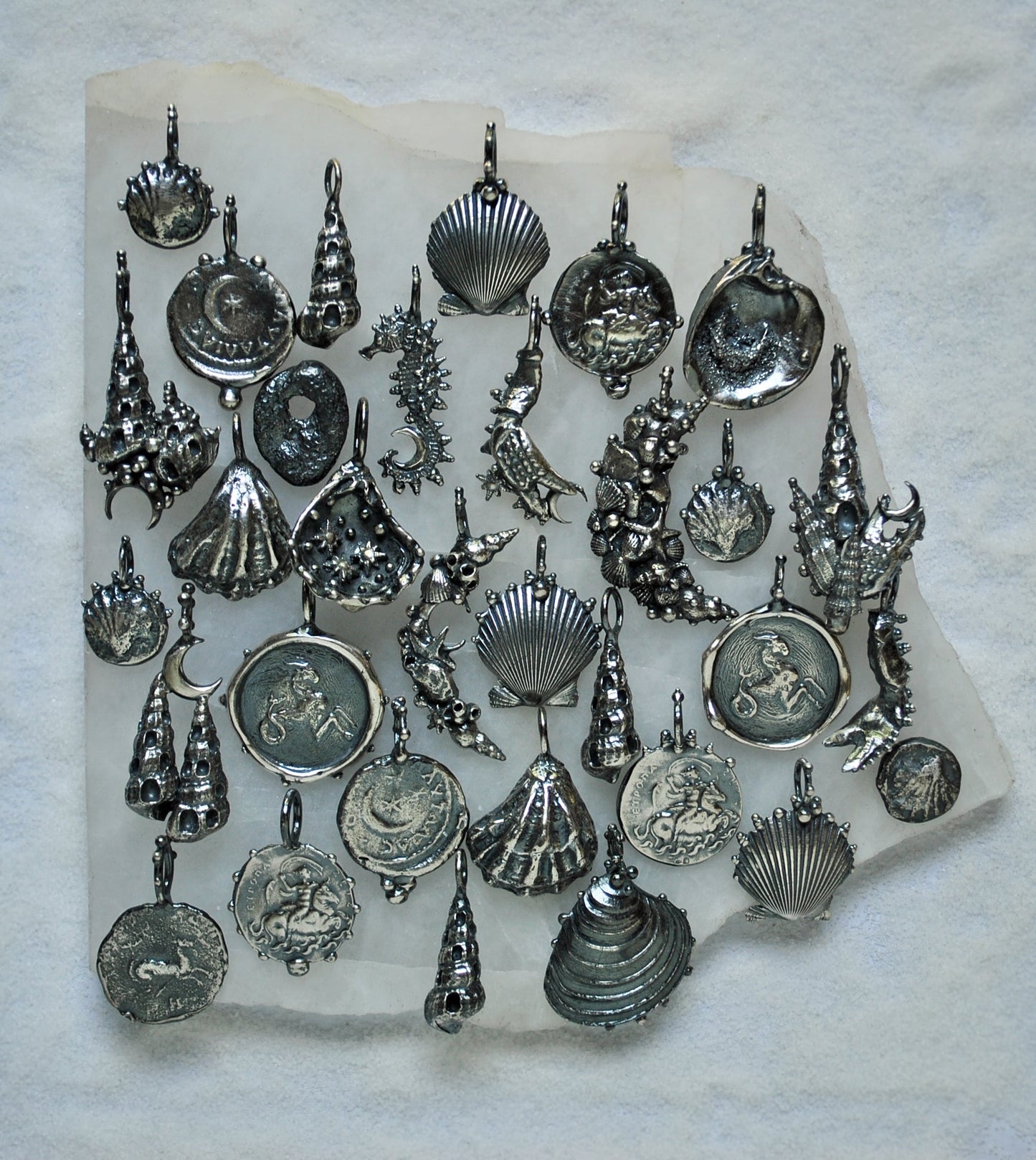 Ocean Charm Set - Portrait of a Mermaid