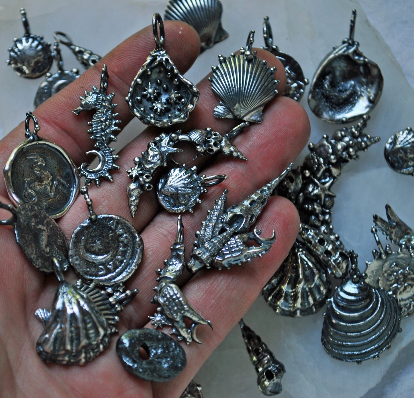 Ocean Charm Set - Dolphin Coin