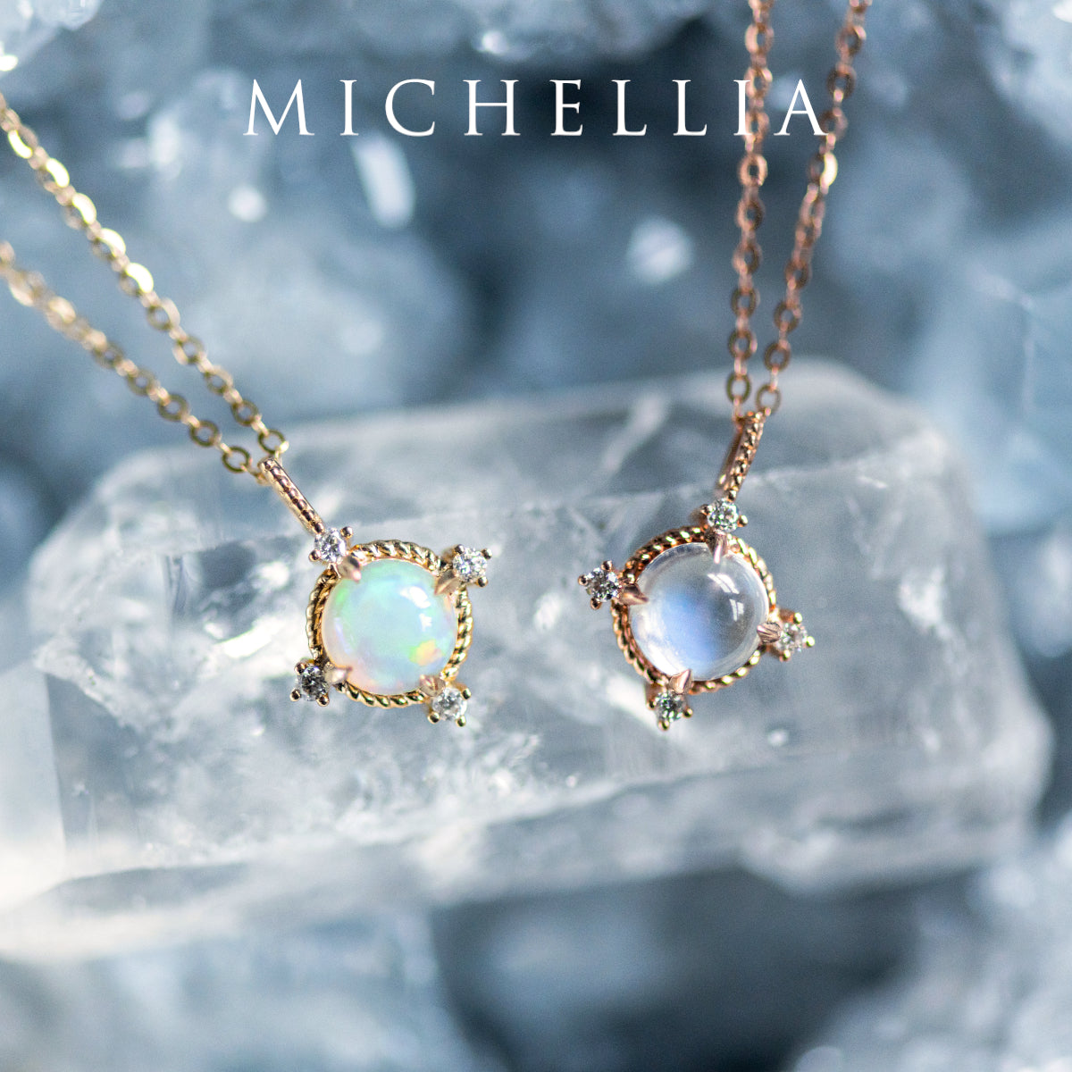 [Stella] Aura of Galaxy Necklace in Labradorite