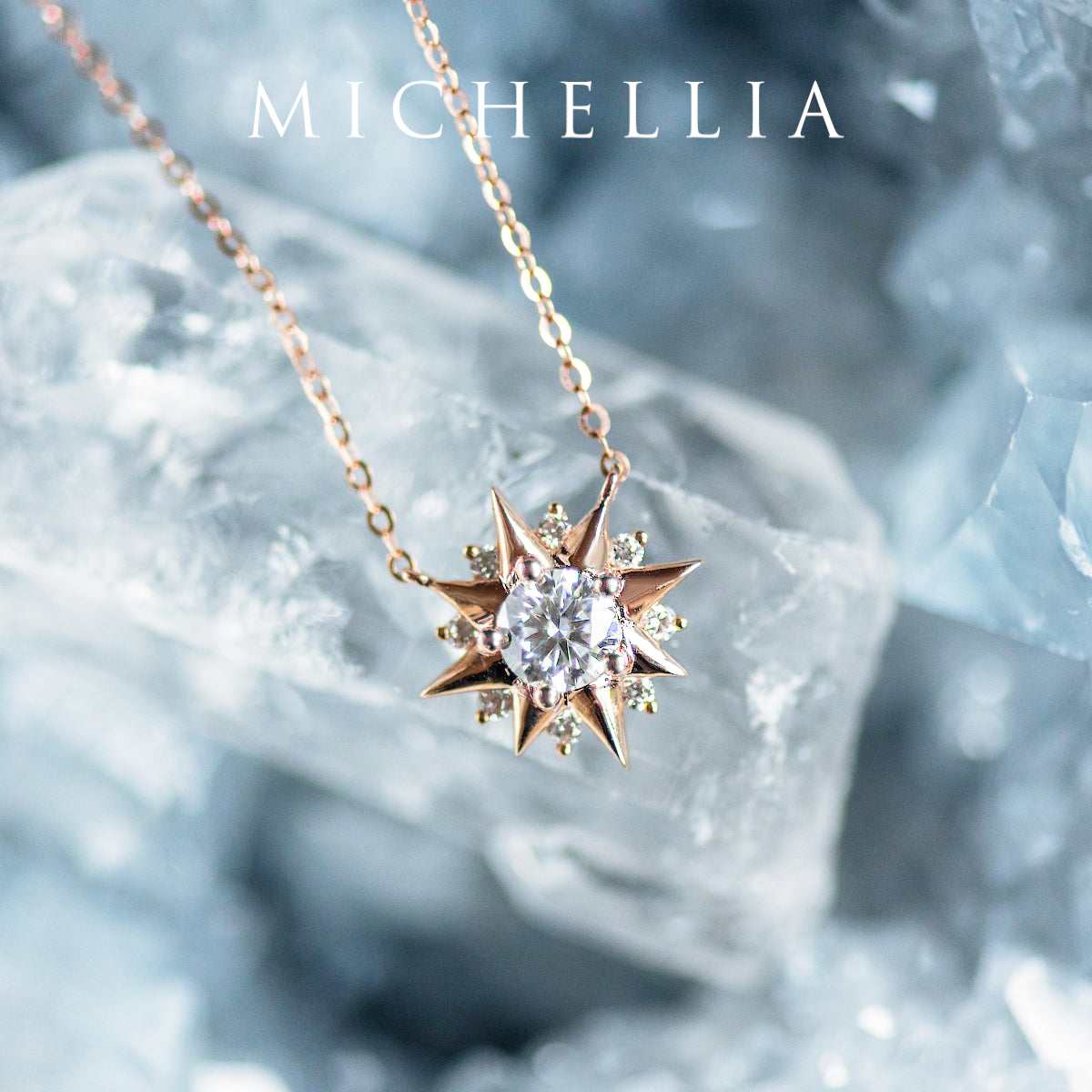 [Astra] Starlight Necklace in Moissanite
