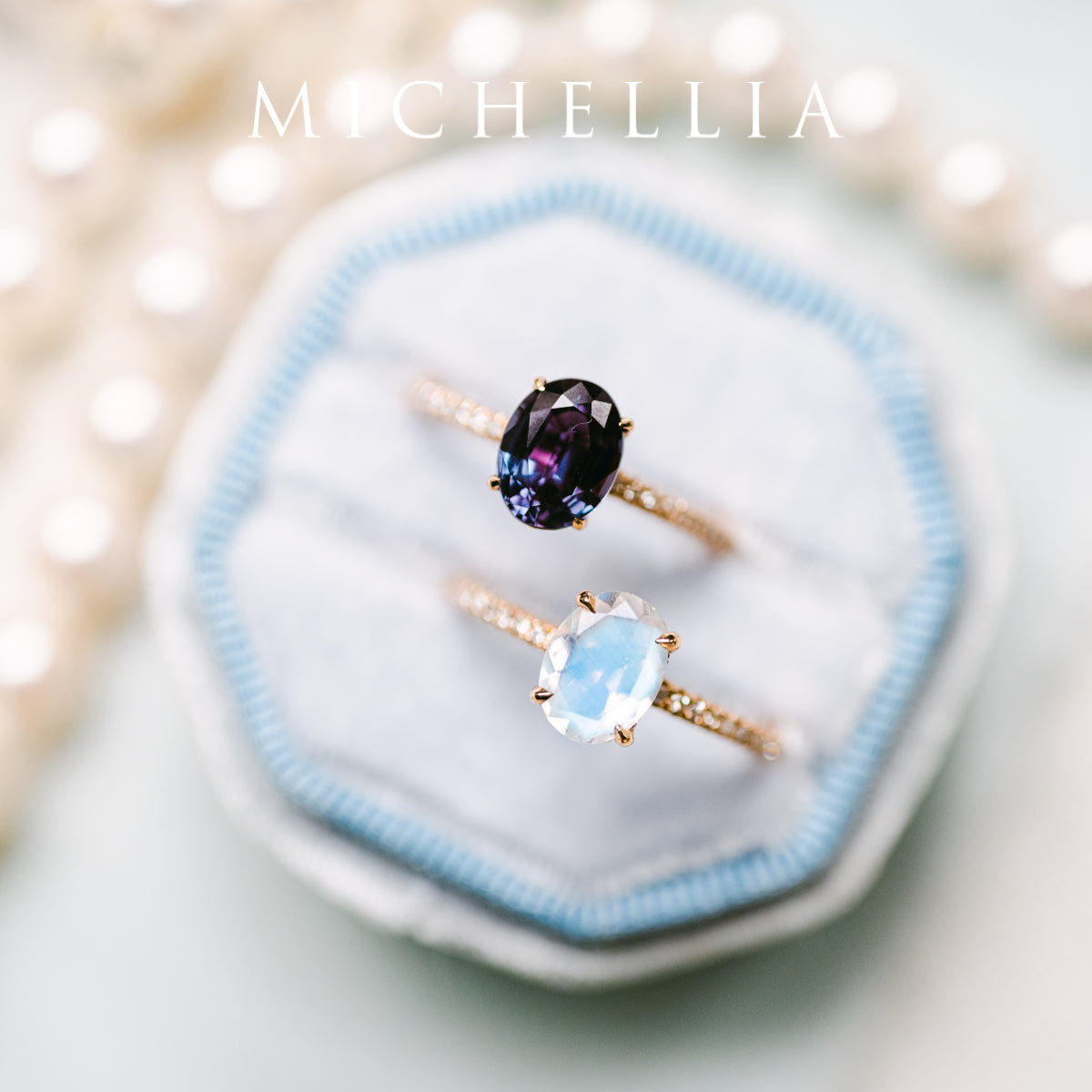 [Elaine] Modern Classic Oval Solitaire Ring in Natural Australian Opal