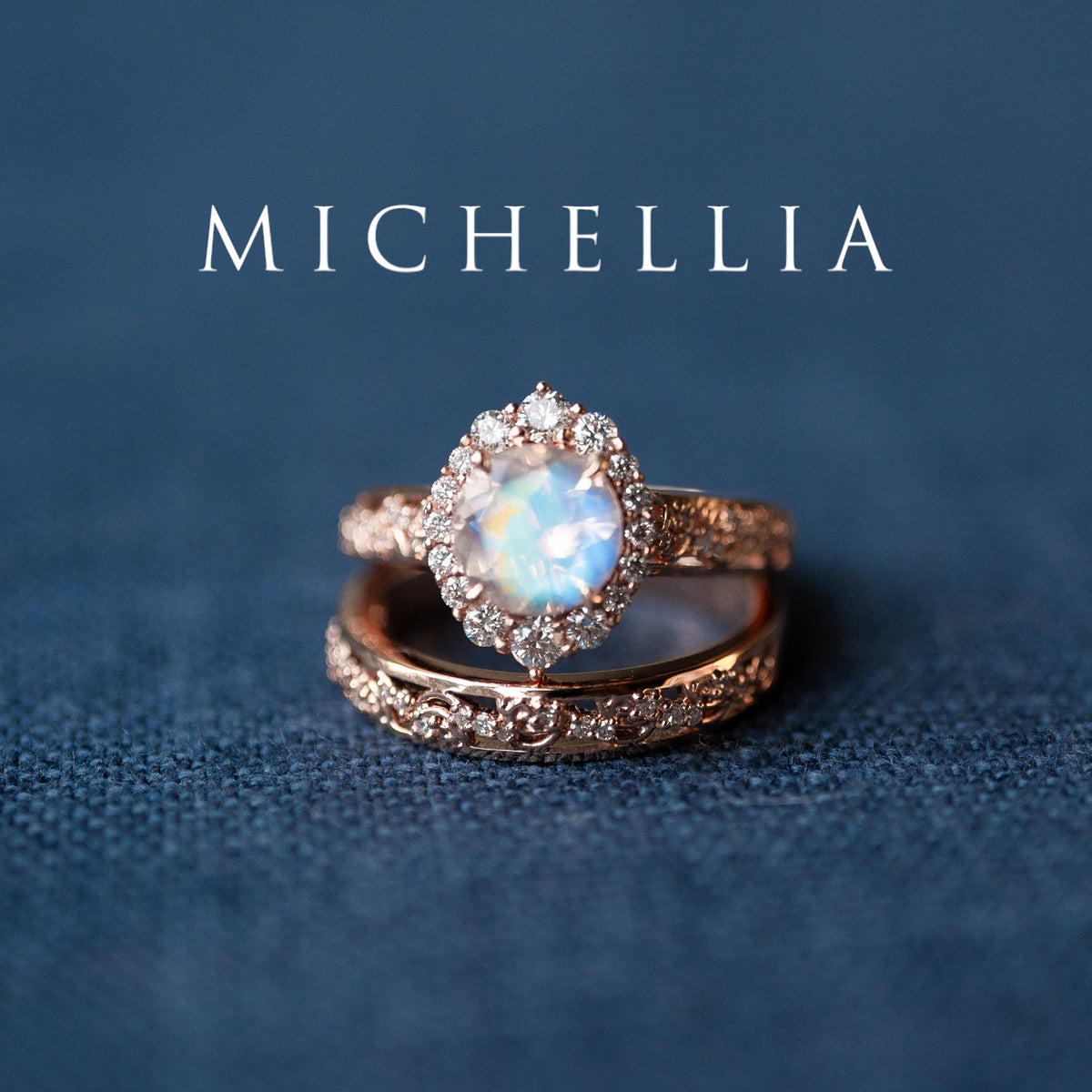 [Ophelia] Rococo Opulence Engagement Ring in Morganite
