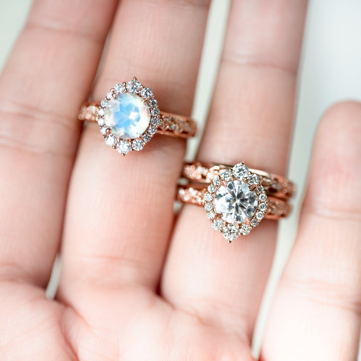 [Ophelia] Rococo Opulence Engagement Ring in Morganite