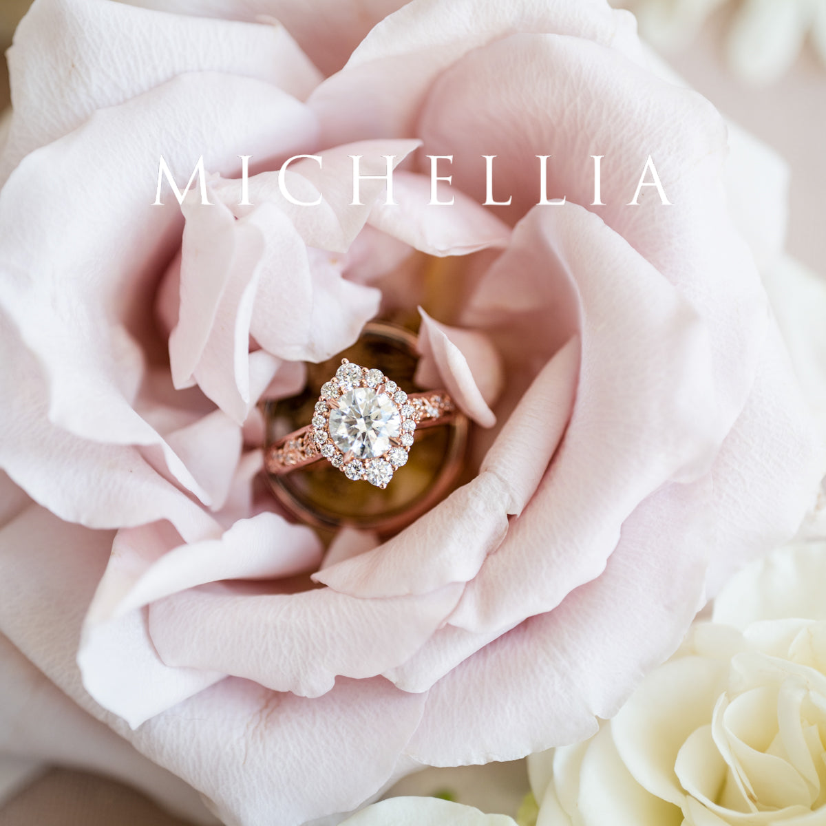 [Ophelia] Rococo Opulence Engagement Ring in Morganite