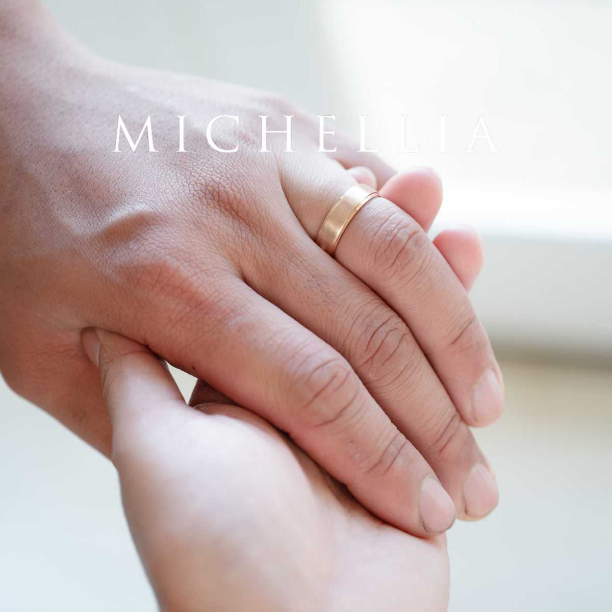 [Miles] Forever & Always Engraved Matching Wedding Band