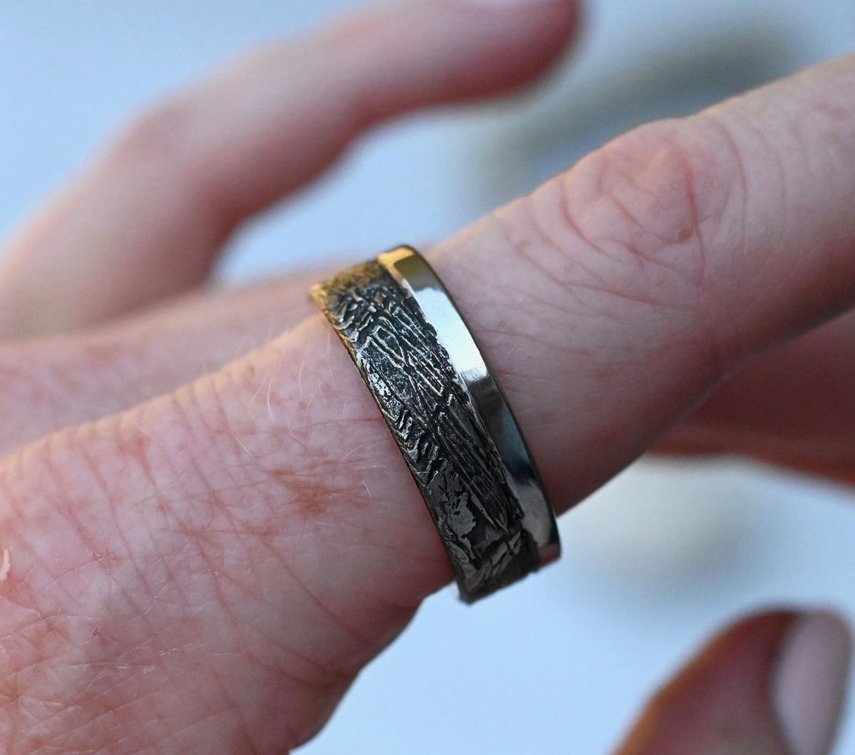 Meteorite & 14k Gold Ring - Made To Order
