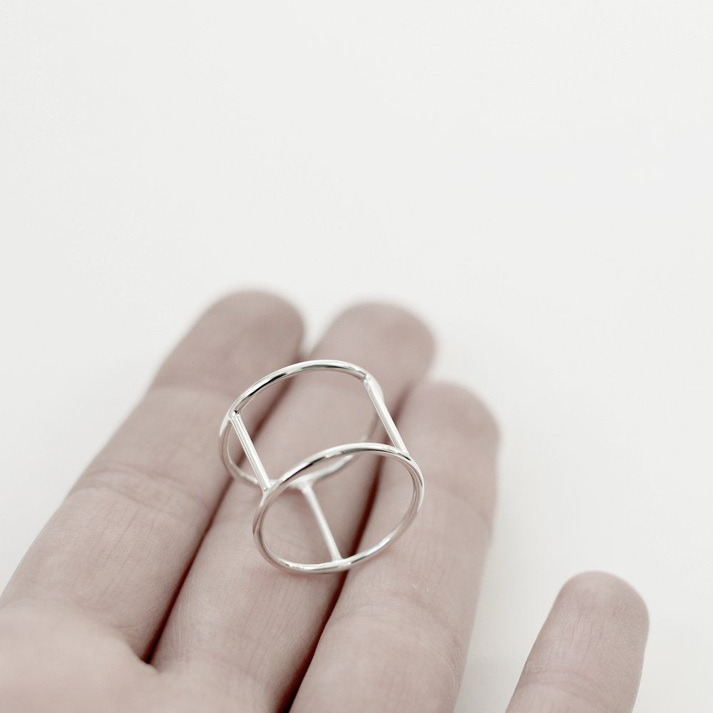 SILVER PERSONAL ARMOR 02 RING