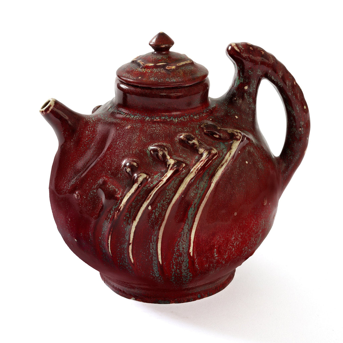 Pierre-Adrien Dalpayrat Glazed Ceramic Teapot