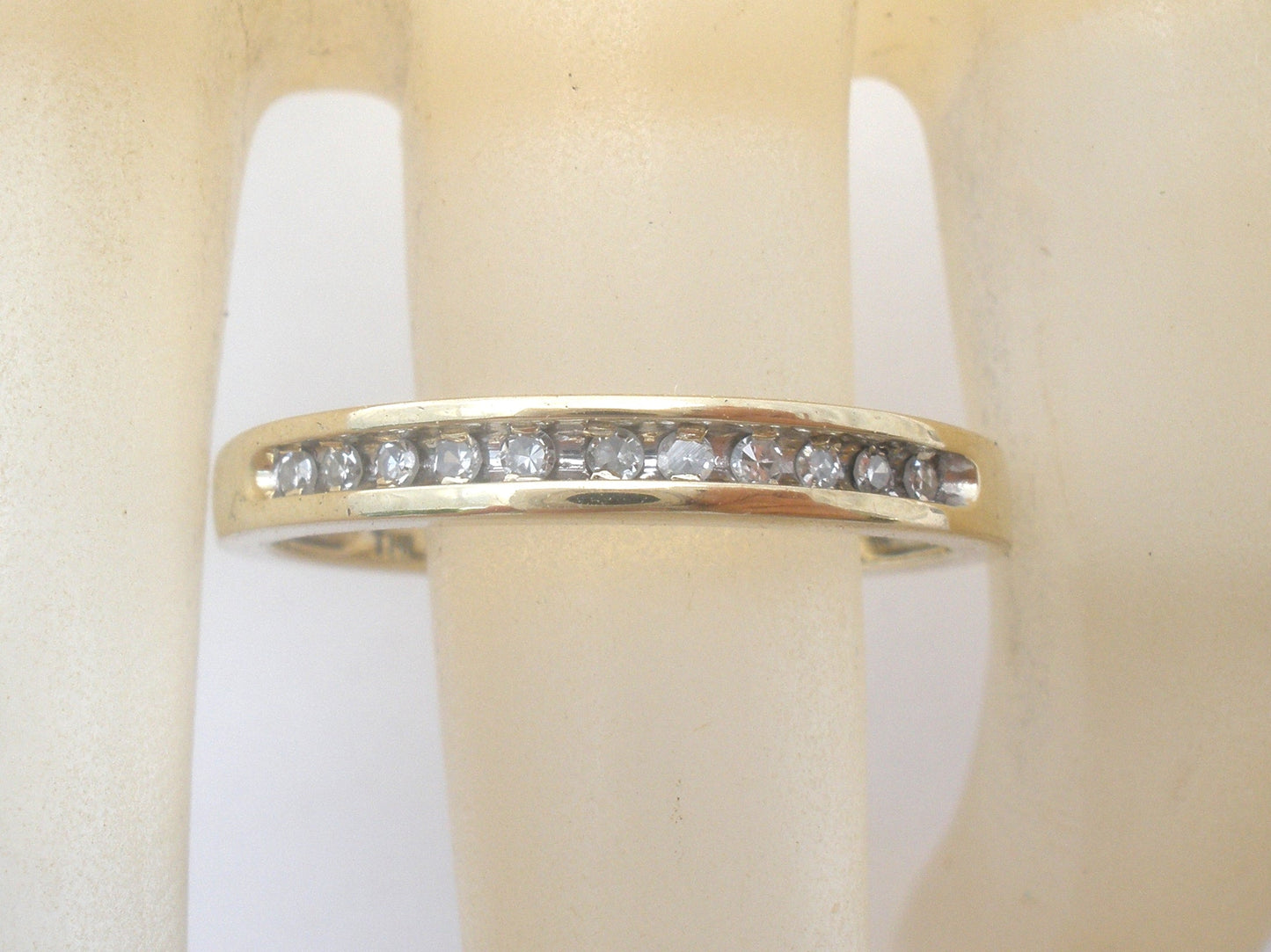 Diamond Anniversary Band Stackable Ring Size 8.5