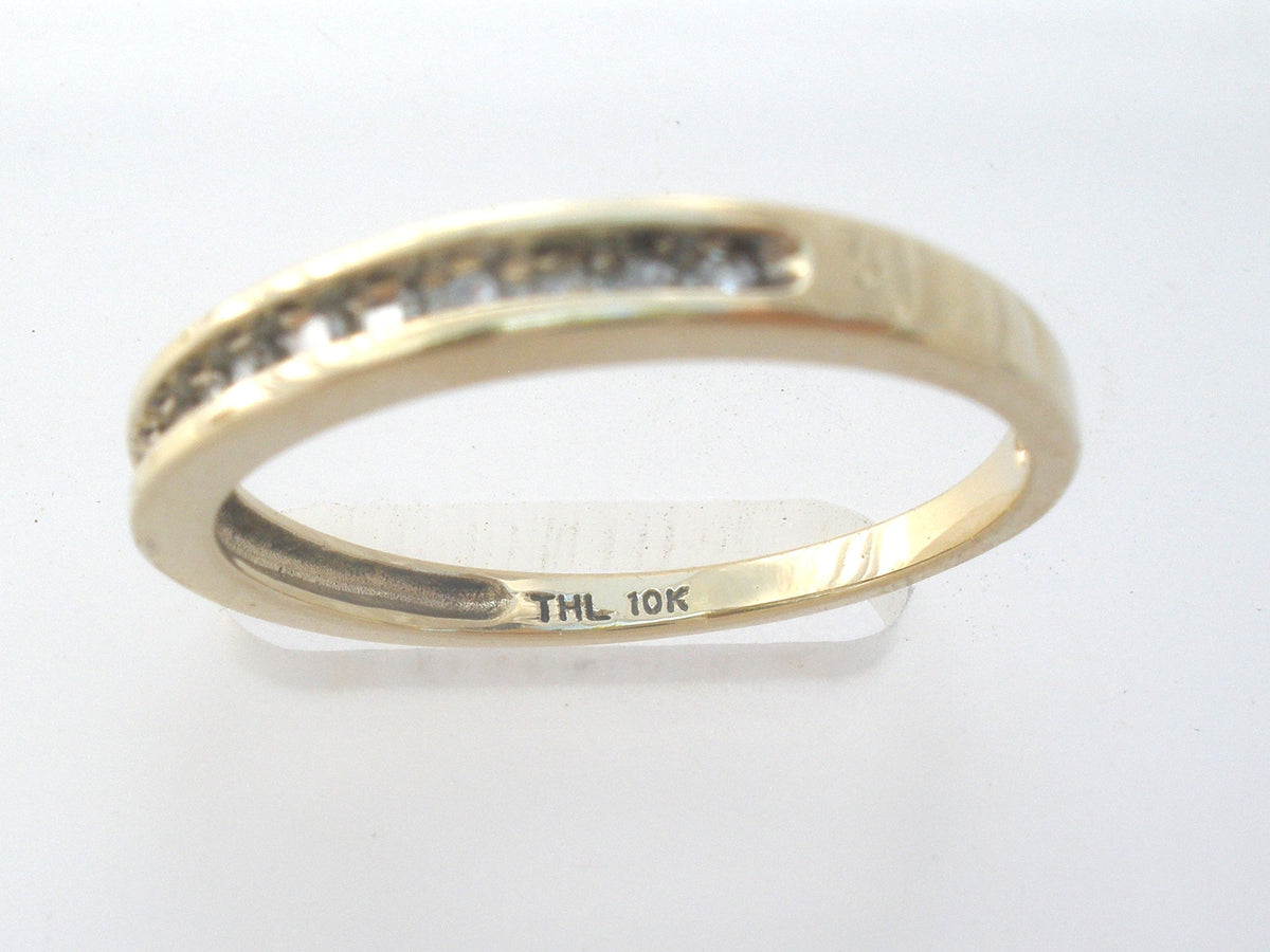 Diamond Anniversary Band Stackable Ring Size 8.5