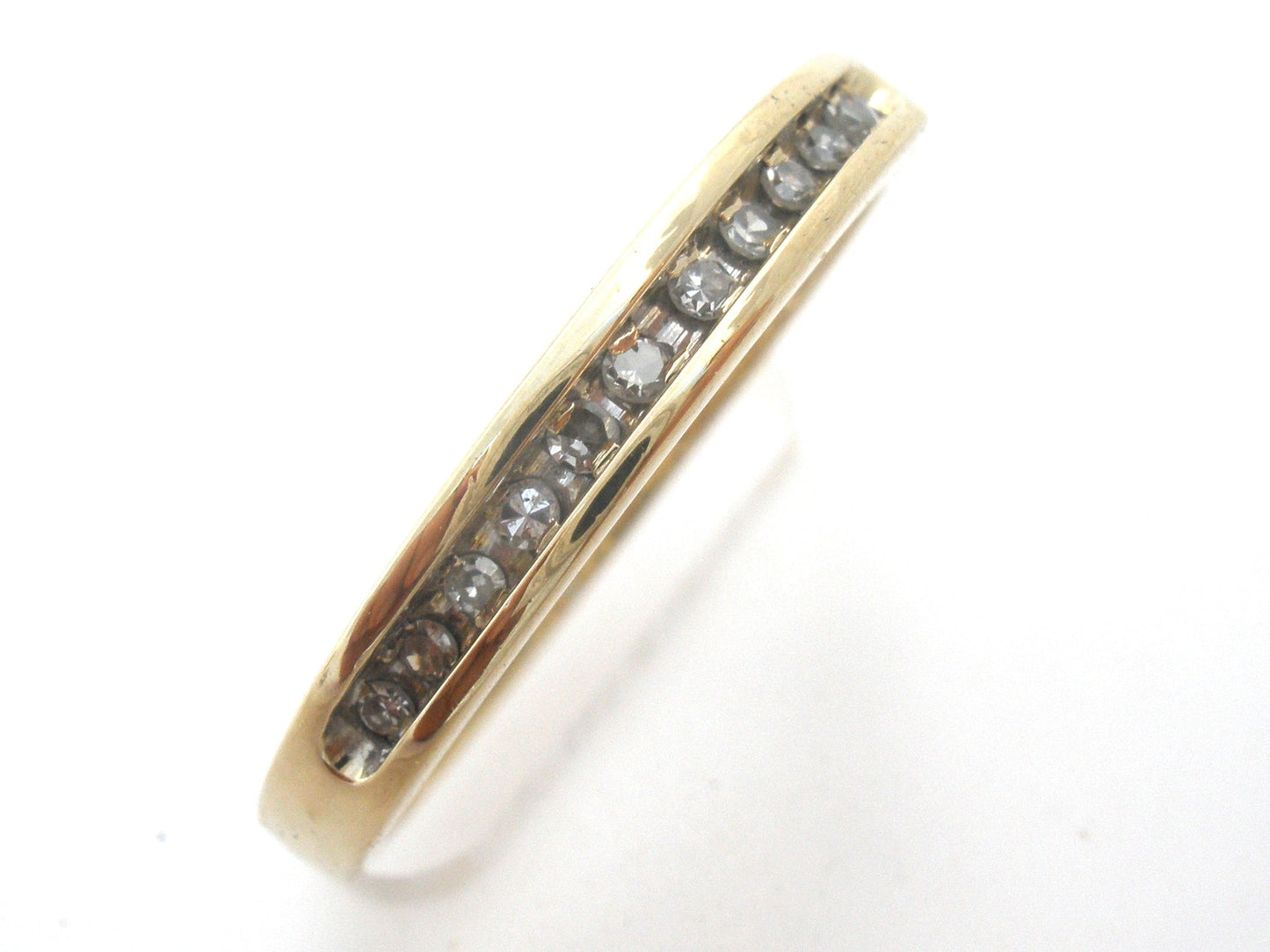 Diamond Anniversary Band Stackable Ring Size 8.5