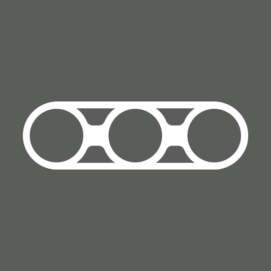 Die Cut 3 Ring Logo