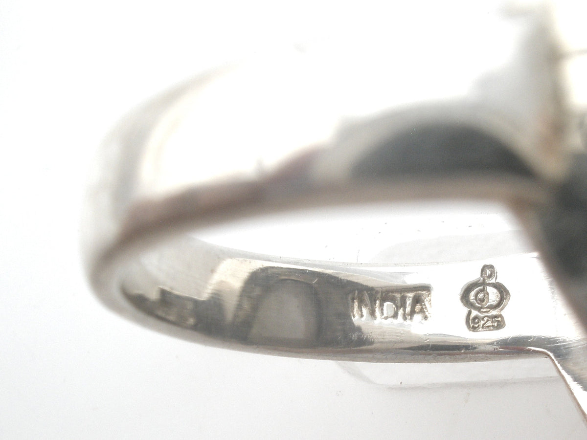 Doug Paulus Labradorite Ring Sterling Silver Size 9.25