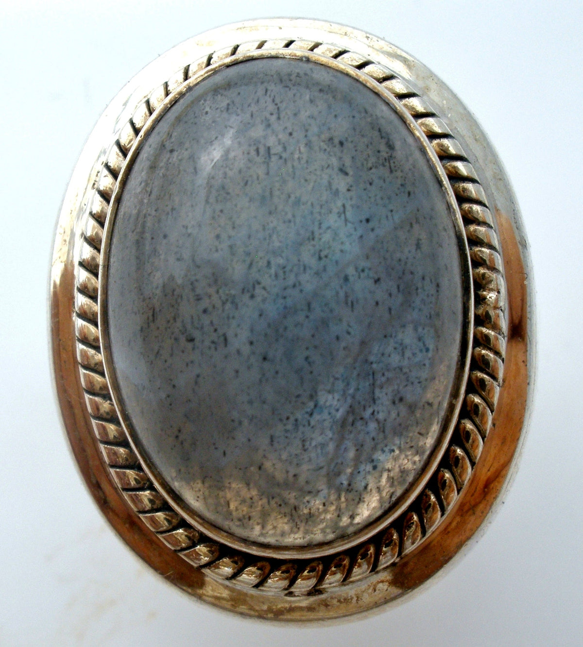 Doug Paulus Labradorite Ring Sterling Silver Size 9.25