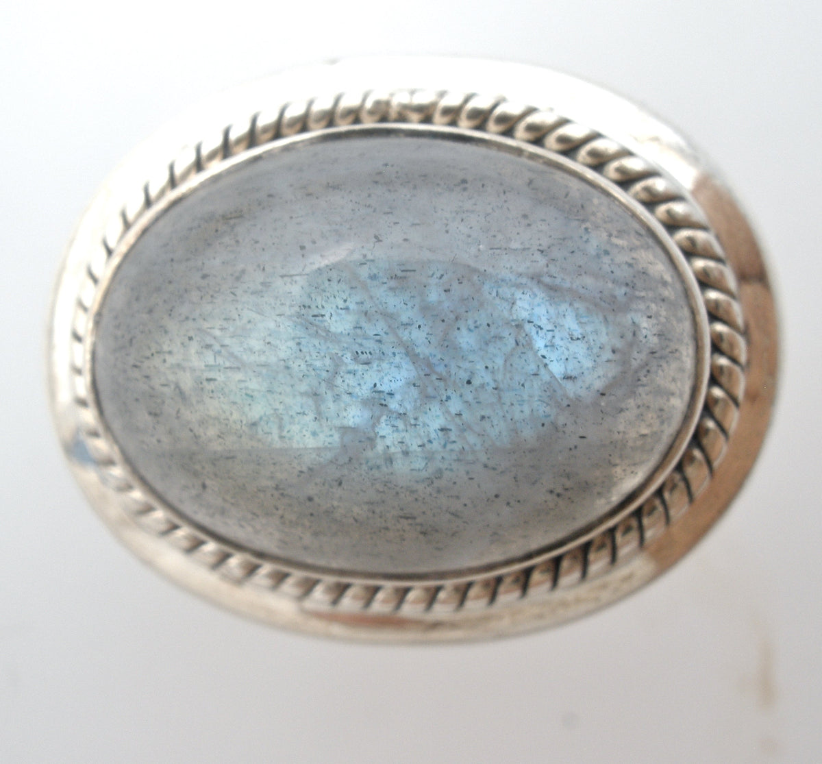 Doug Paulus Labradorite Ring Sterling Silver Size 9.25