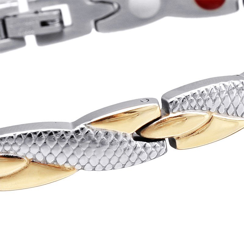 Dragon Scale Germanium Titanium Magnetic Bracelet