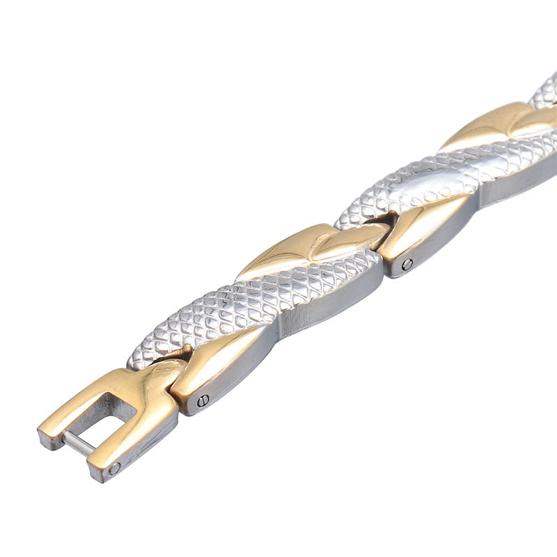 Dragon Scale Germanium Titanium Magnetic Bracelet