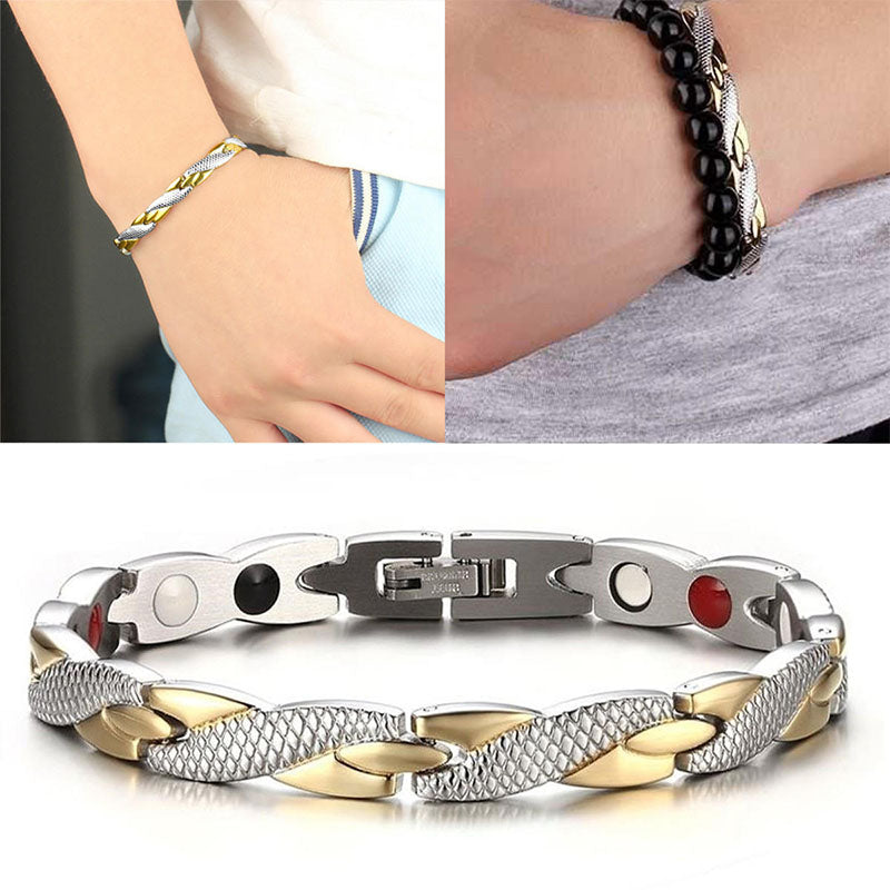 Dragon Scale Germanium Titanium Magnetic Bracelet