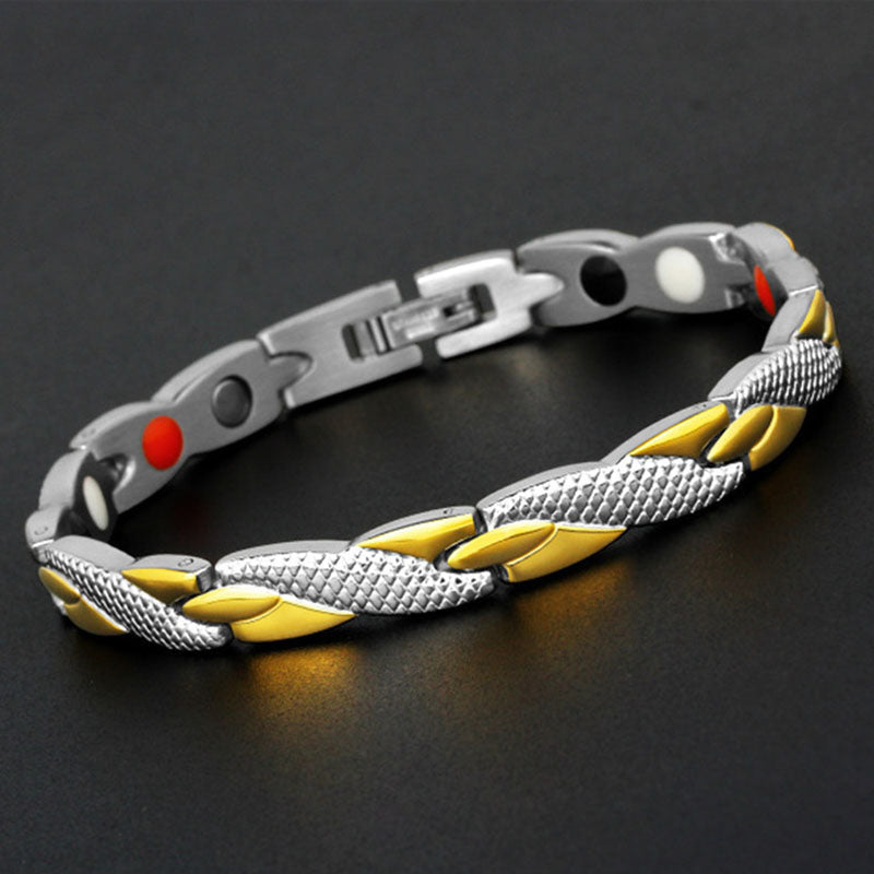 Dragon Scale Germanium Titanium Magnetic Bracelet