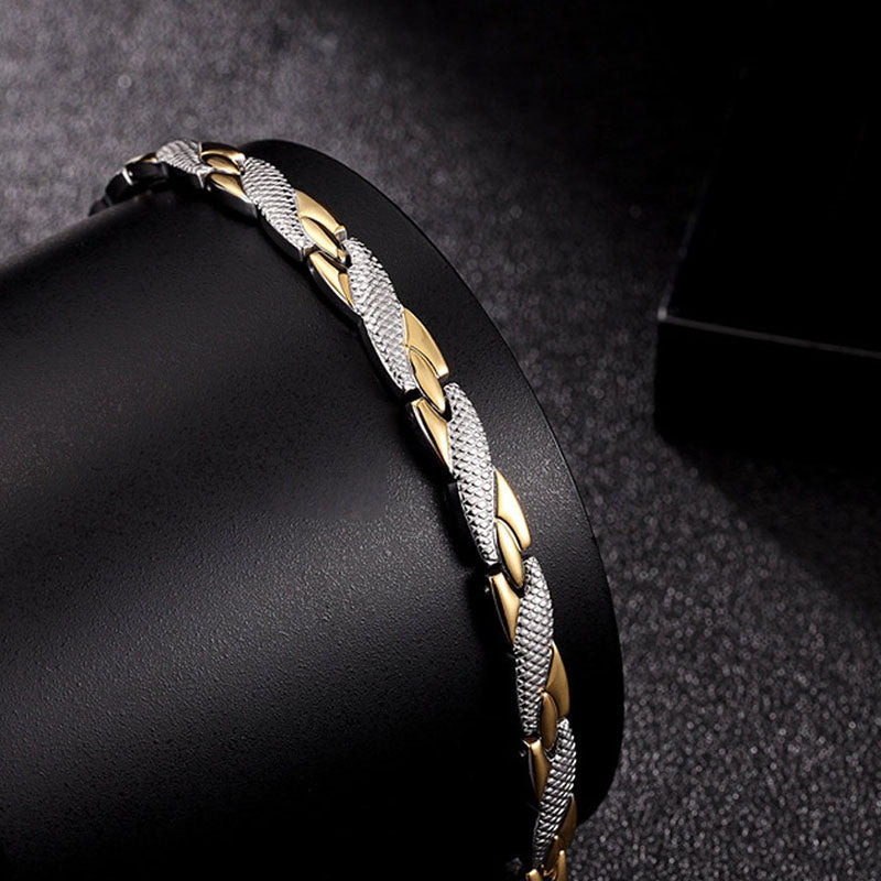 Dragon Scale Germanium Titanium Magnetic Bracelet