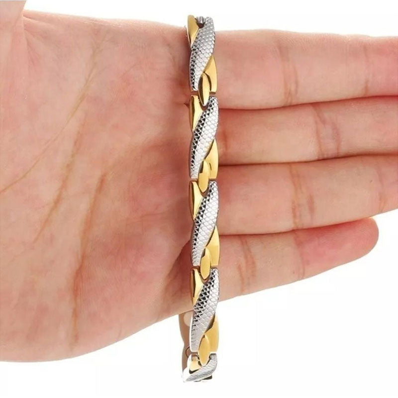 Dragon Scale Germanium Titanium Magnetic Bracelet