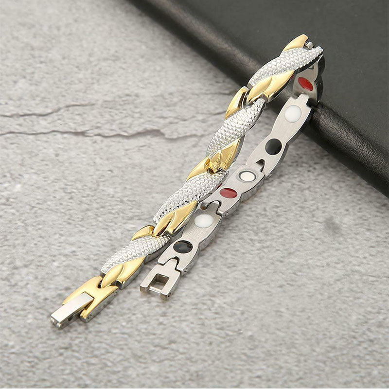 Dragon Scale Germanium Titanium Magnetic Bracelet