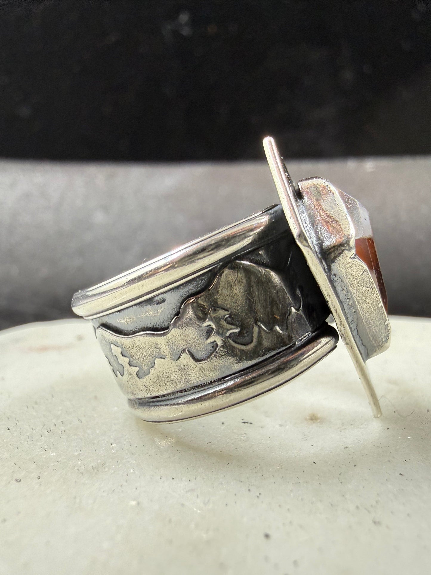 Theme Park Garnet Ring
