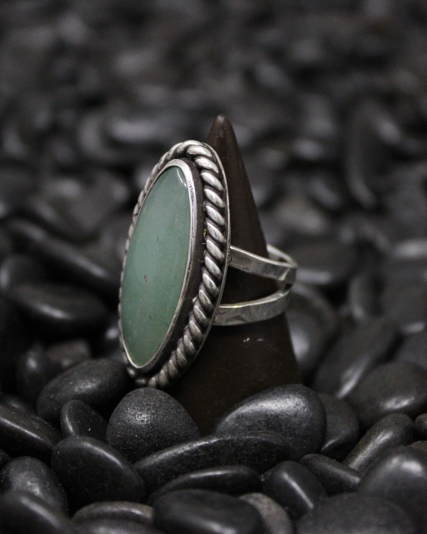 Aventurine Ring size 6.75