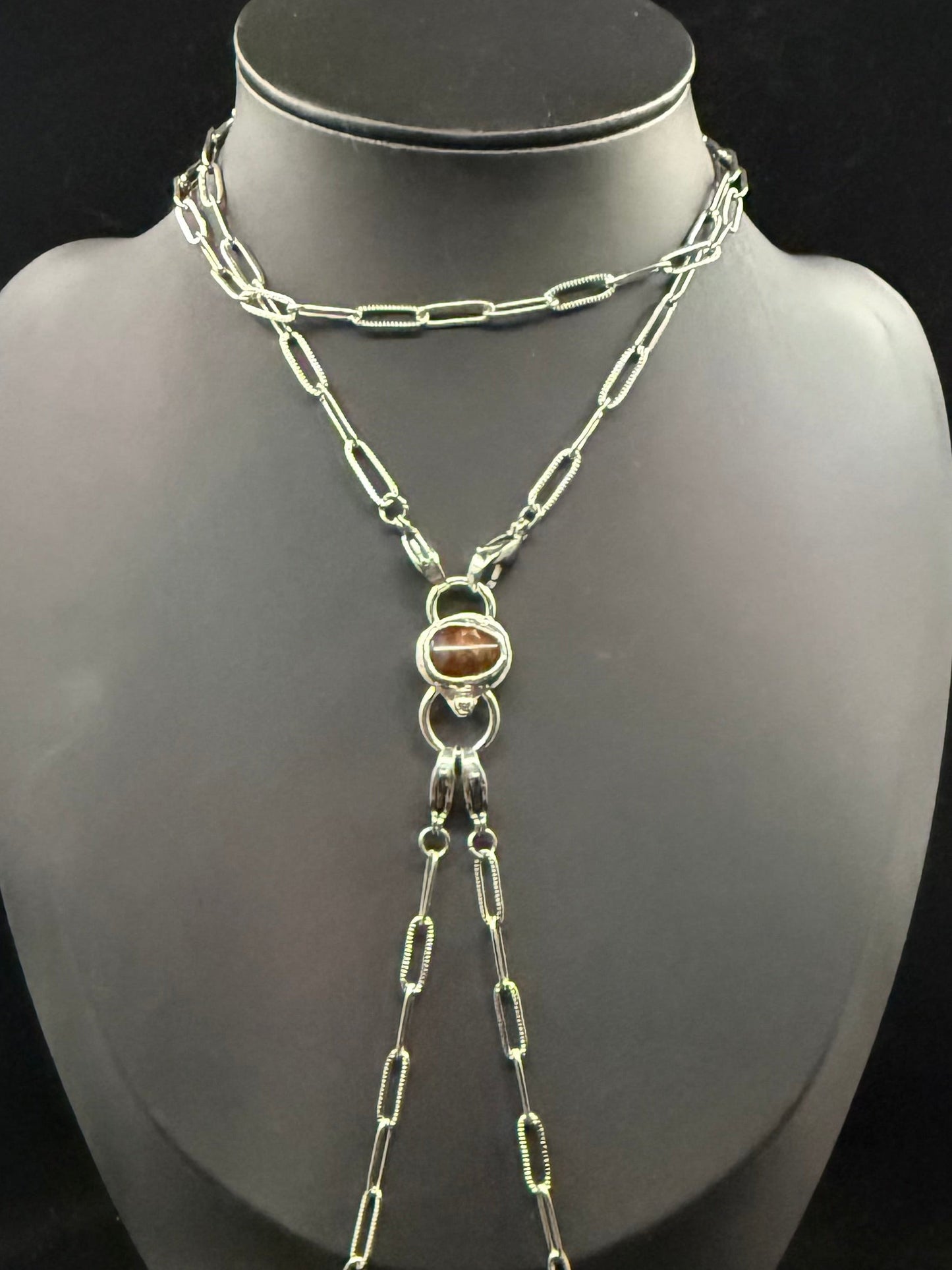 In the Fire Agate Body Chain