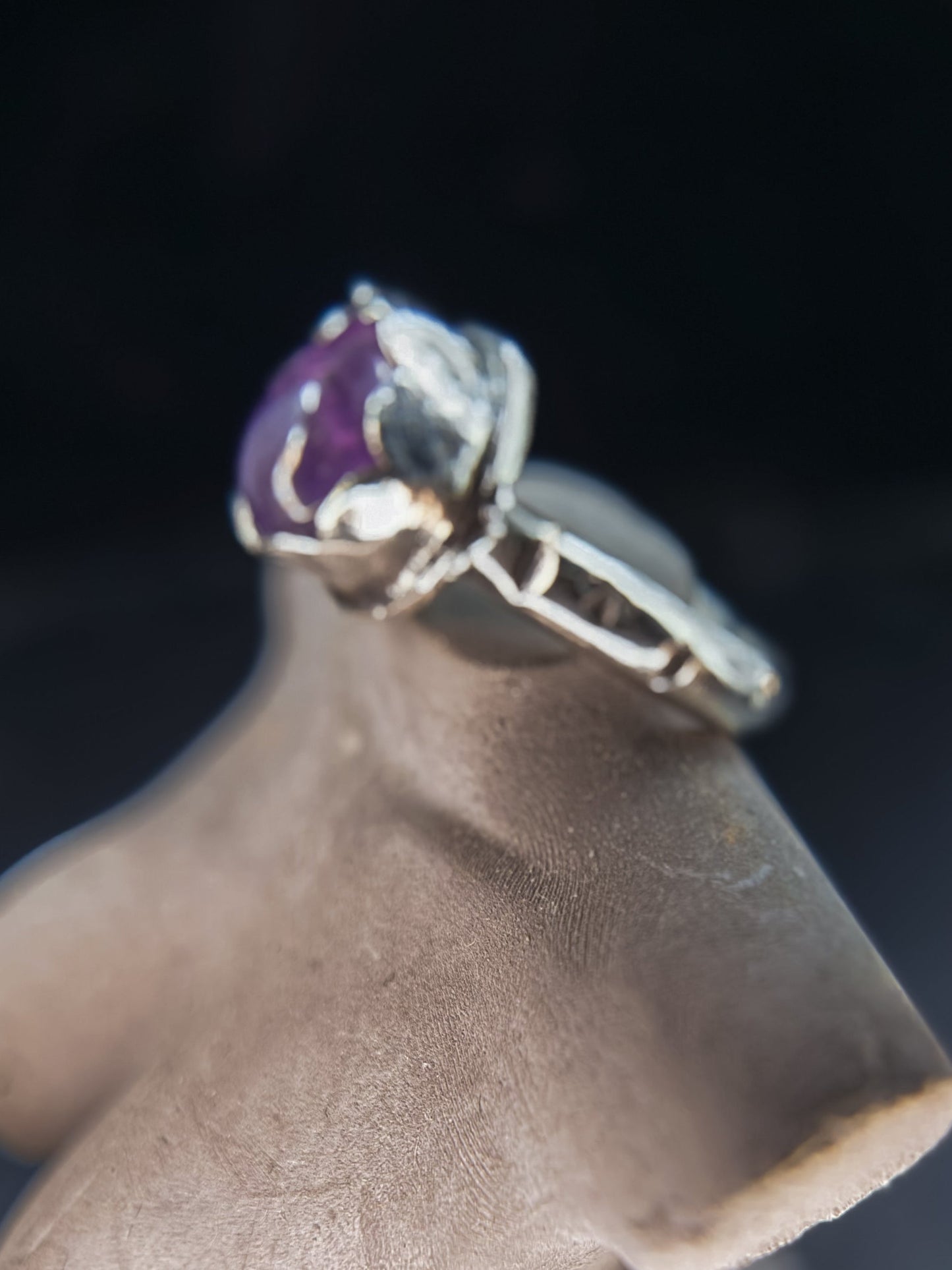 Amethyst’s Lilac Tears Ring