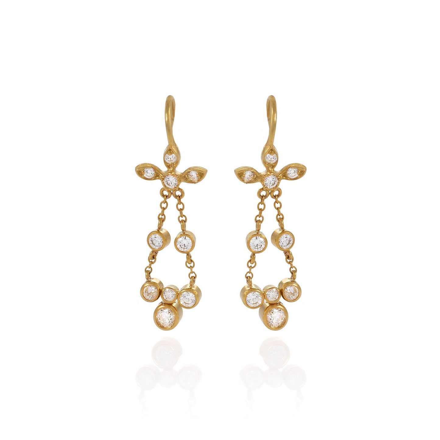 Contemporary Flexible Drop Earrings
