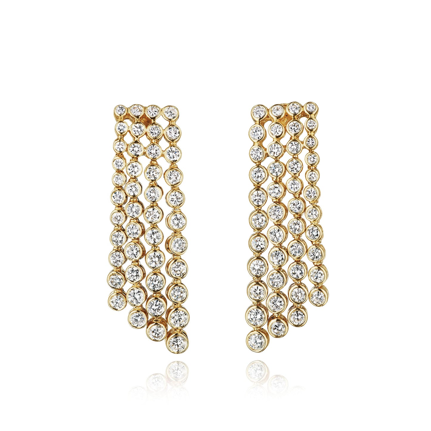 Van Cleef & Arpels Paris Cascade Diamond Earrings