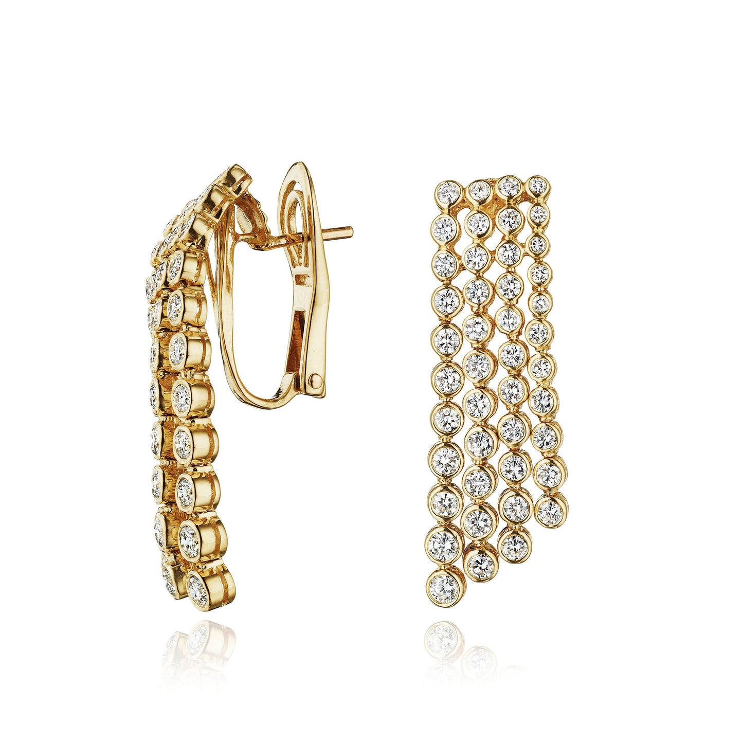 Van Cleef & Arpels Paris Cascade Diamond Earrings