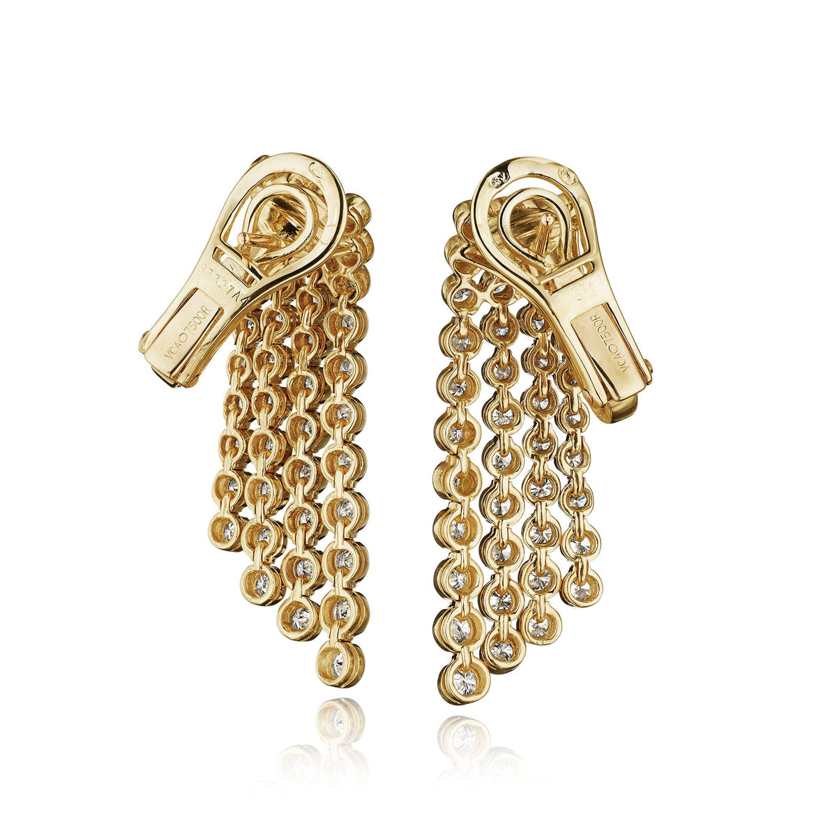 Van Cleef & Arpels Paris Cascade Diamond Earrings