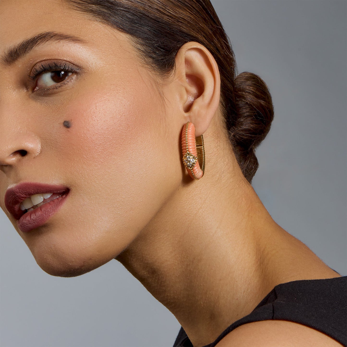 Van Cleef & Arpels Paris Coral Earrings