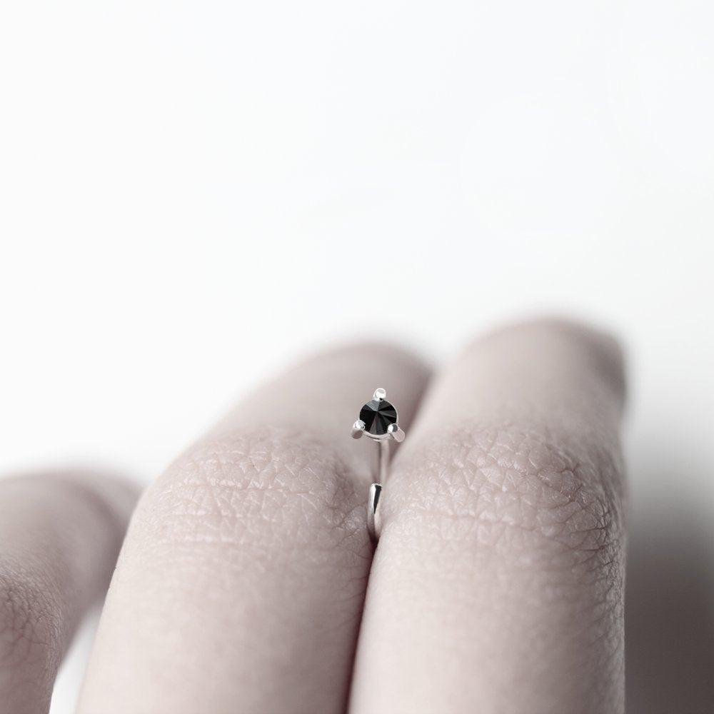 DIAMOND THORN EARRING