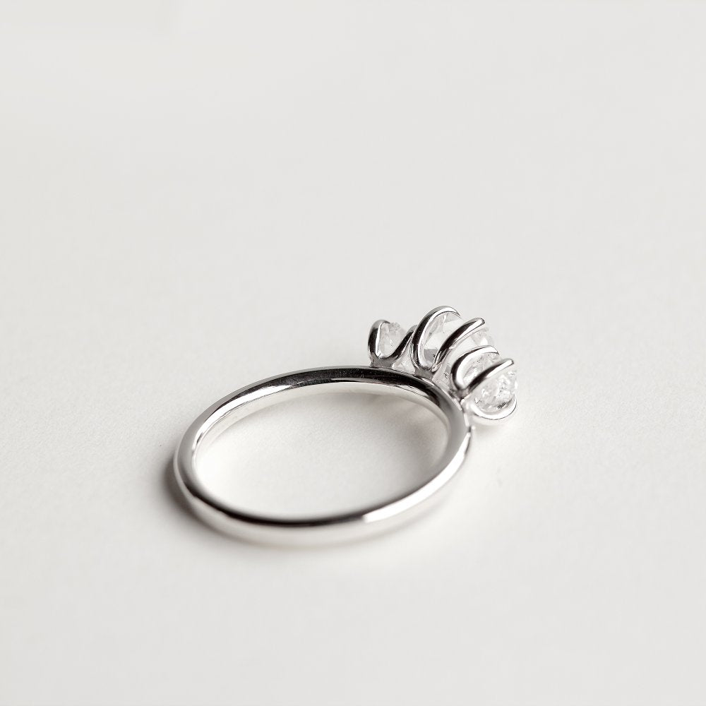 SILVER THREE RING