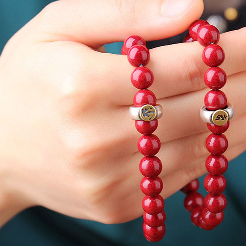 Eight Guardian Zodiac Natal Buddha Bracelet