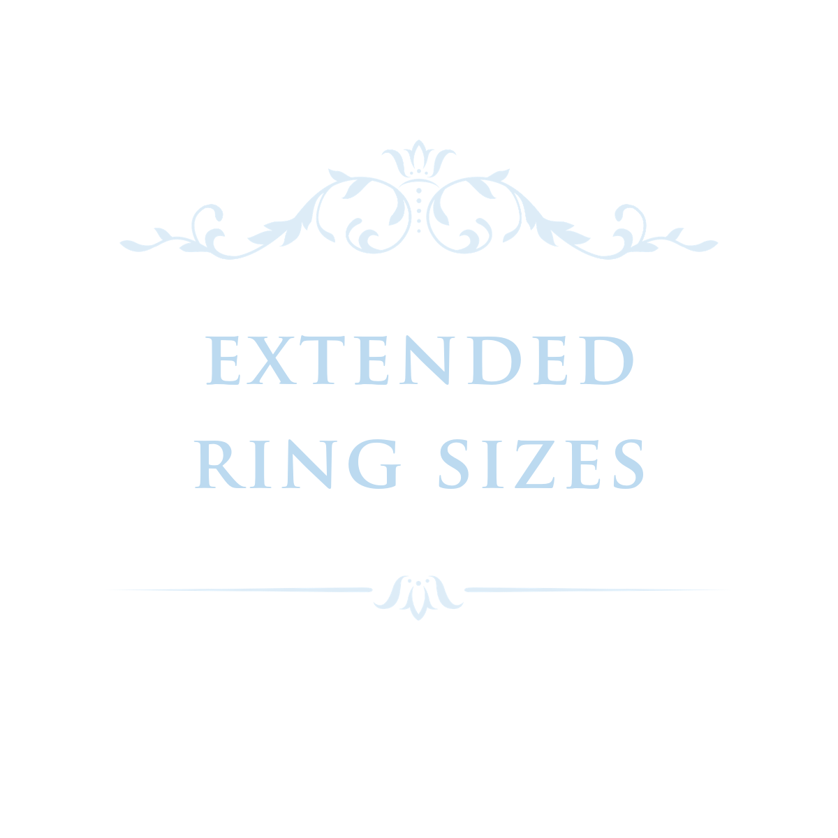[Extended Ring Sizes] Women's Extended Sizes 9-13 US