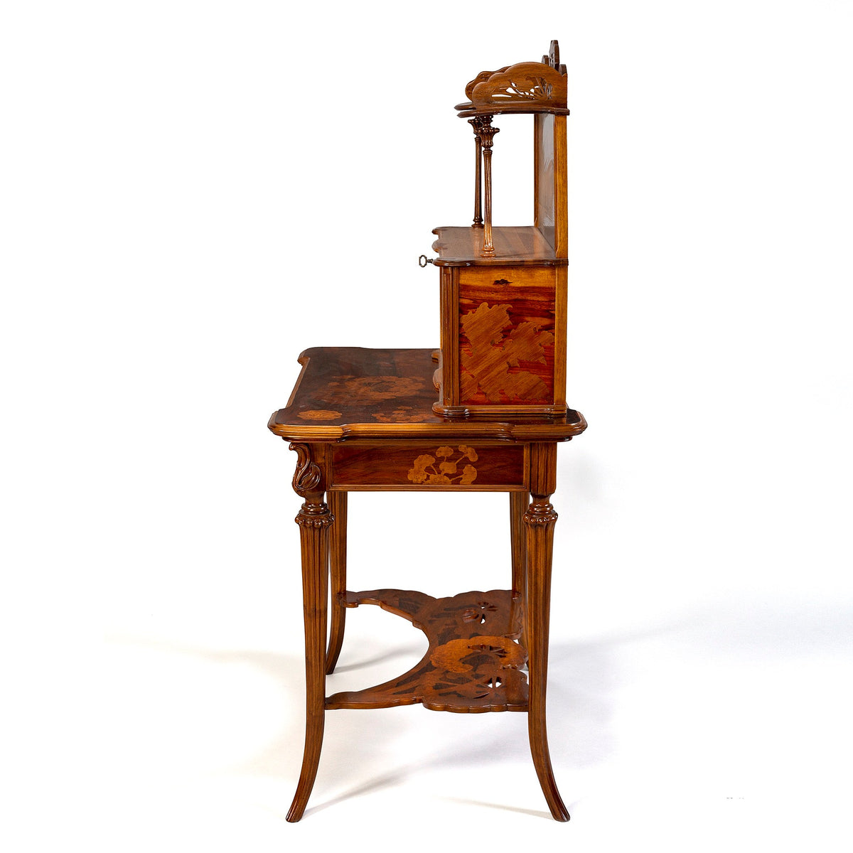 Émile Gallé Chrysanthemum Lady’s Writing Desk