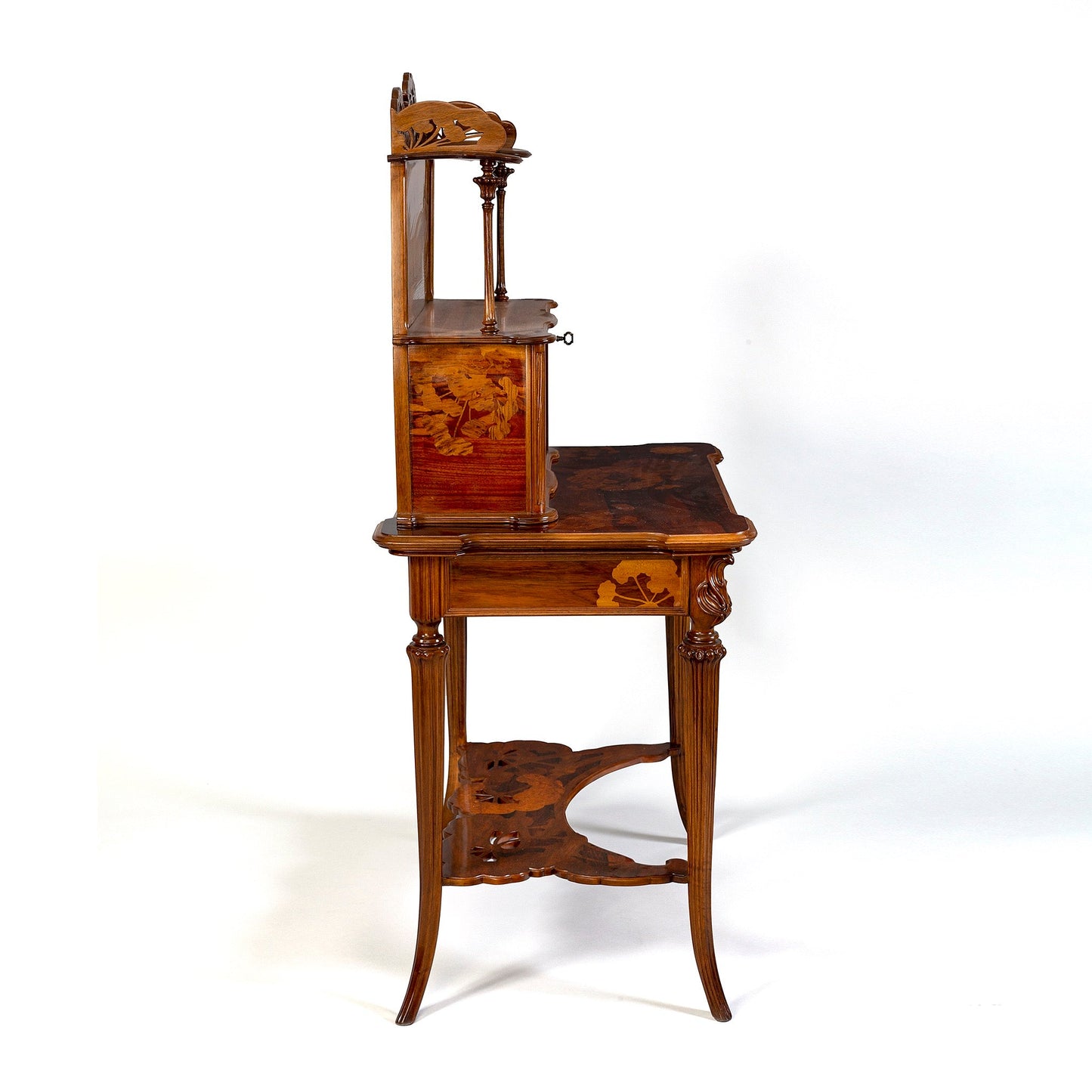 Émile Gallé Chrysanthemum Lady’s Writing Desk