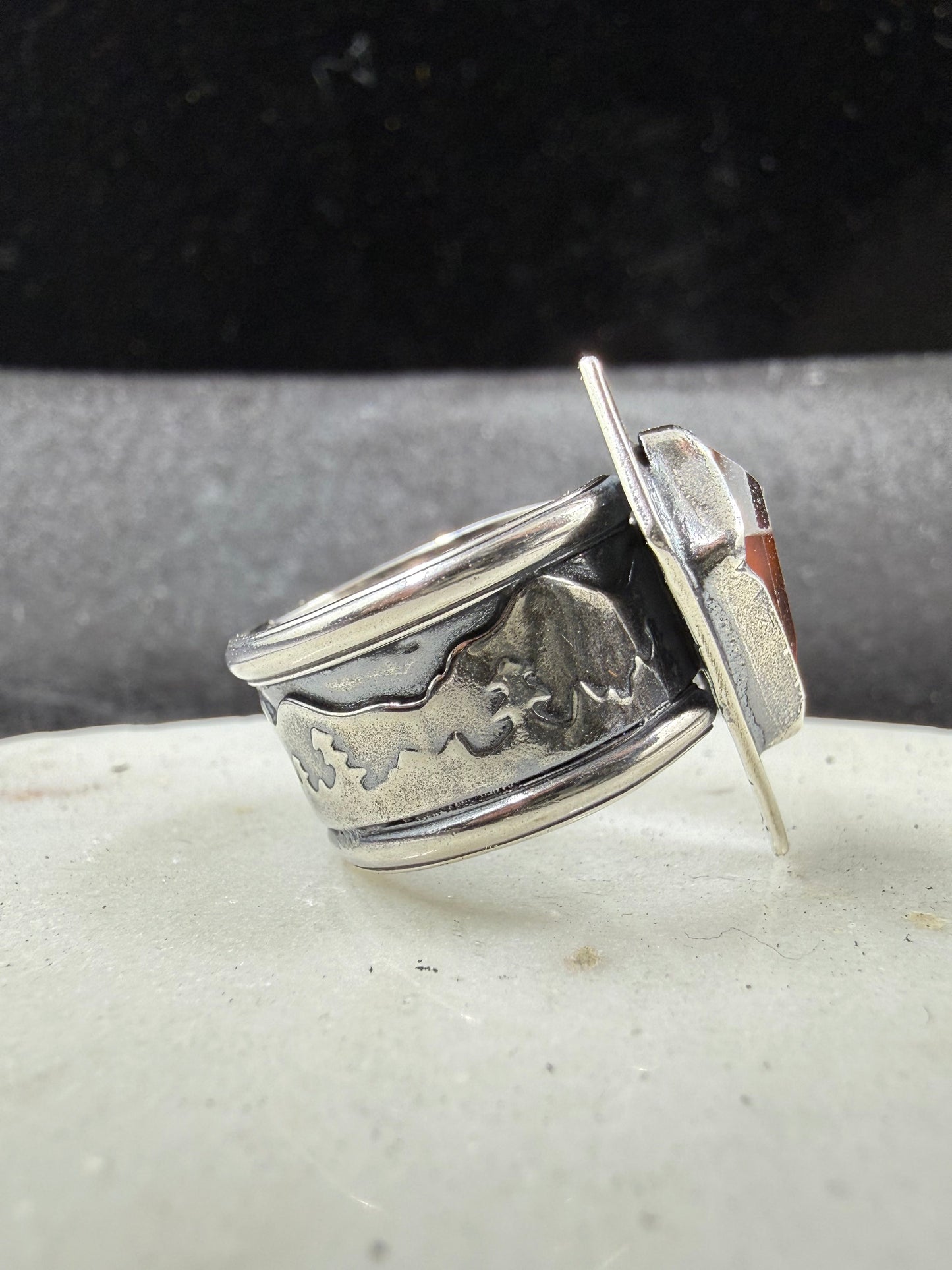 Theme Park Garnet Ring
