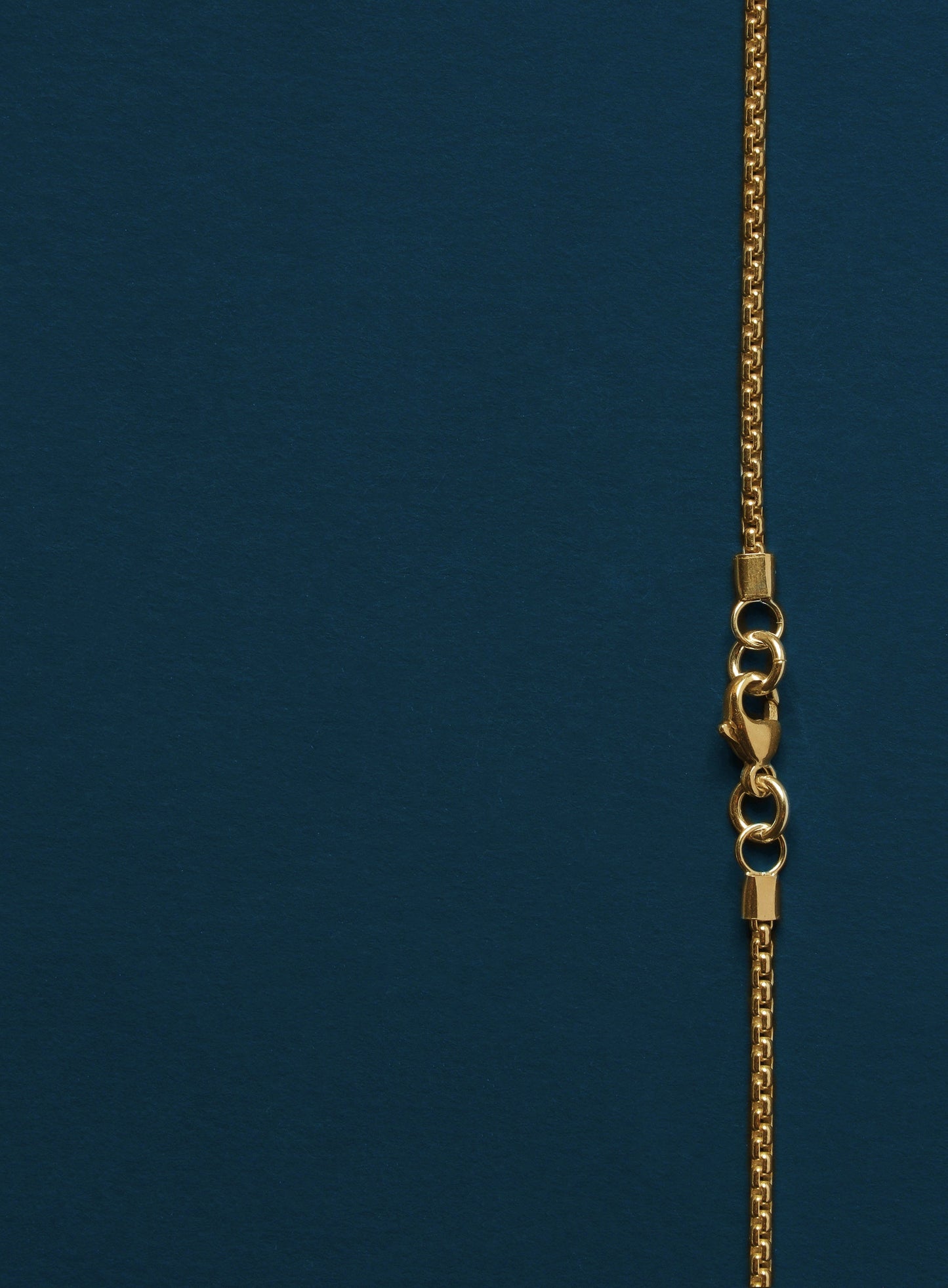 Jade Ring Pendant on 14K Gold Filled Round Box Chain Necklace