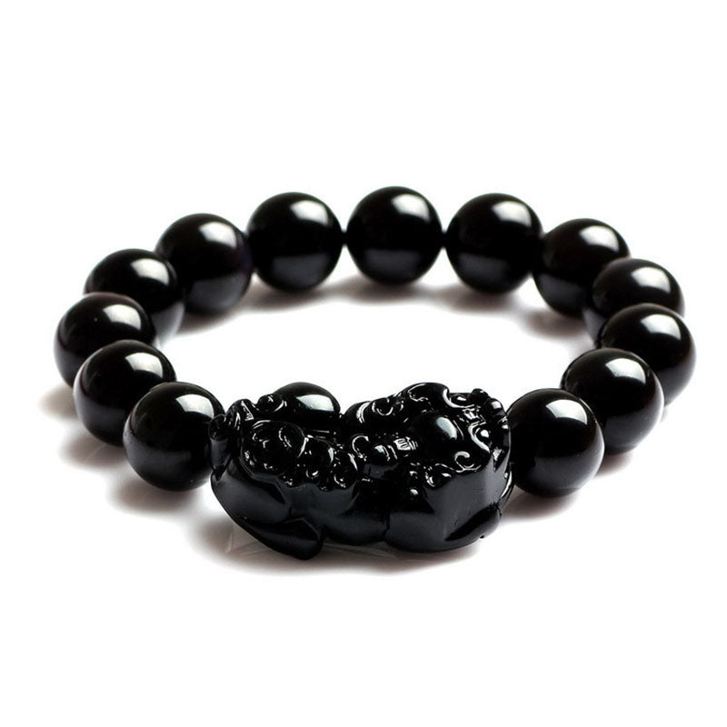Black Obsidian Pixiu Bracelet