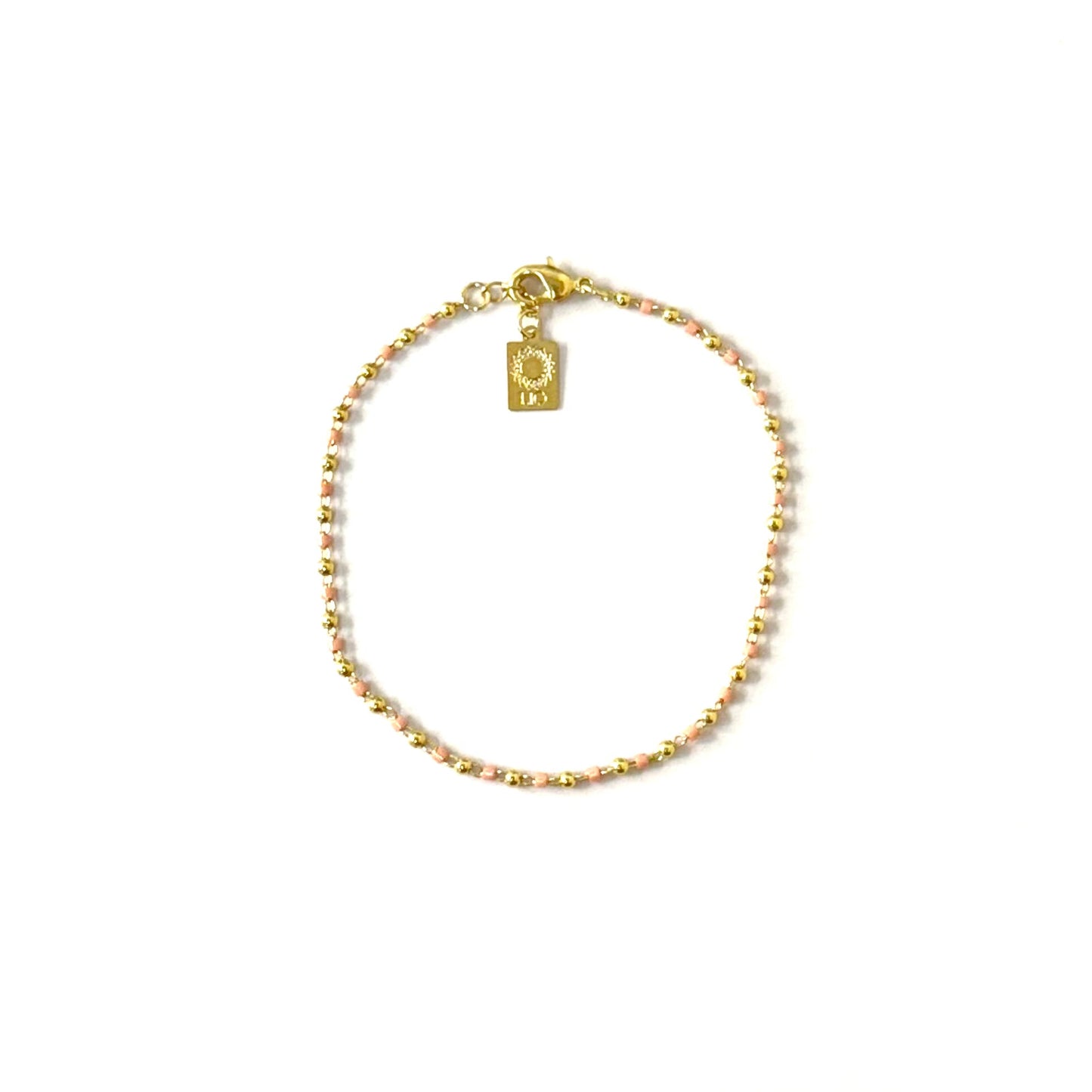 Pretty Pink Chain Bracelet