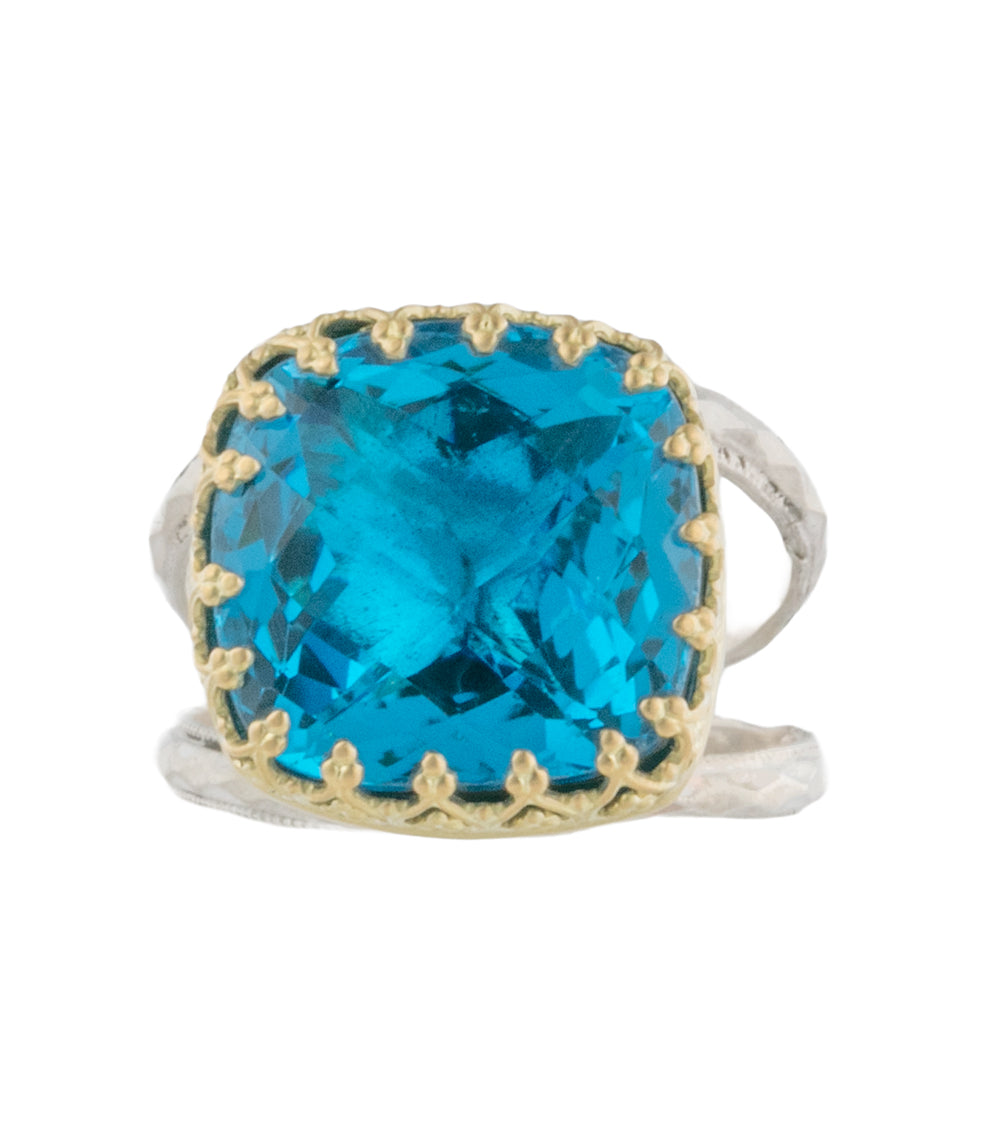 Swiss Blue Topaz Ring by Galit